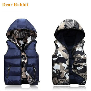 NEW Parent Child clothes Outfits Camouflage Child Waistcoat Cotton Girls Boys Vest Kids Jacket Children Outerwear For 100-185cm