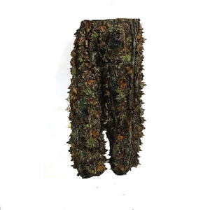 Adult 3D Leaves Bionic Camouflage Hunting Ghillie Suit Durable CS Shooting Suit Breathable Tactical Military Combat Clothes Set