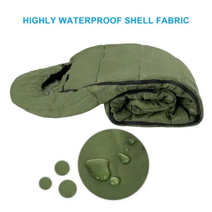 Agemore Outdoor Camping Sleeping Bags Waterproof Ultralight Heating Winter Sleeping Bag Adults Sleep Camp Gears