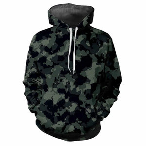 Jungle Camouflage 3d Printed Hoodie Spring Autumn Street Sweatshirt Loose Casual Outdoor Sports Top Kids Classic Camo Hoodies