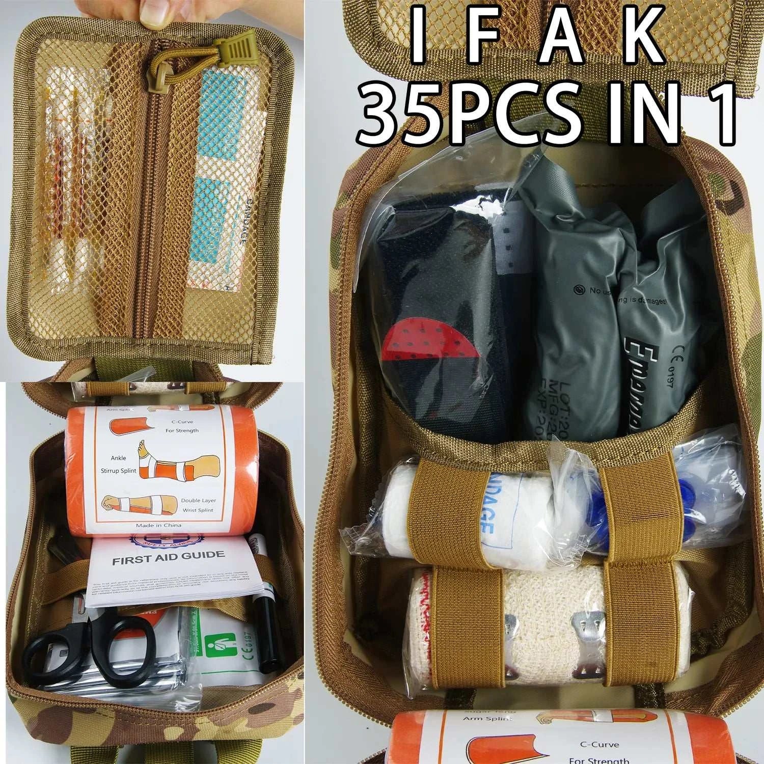 Military IFAK Trauma Survival  Kit