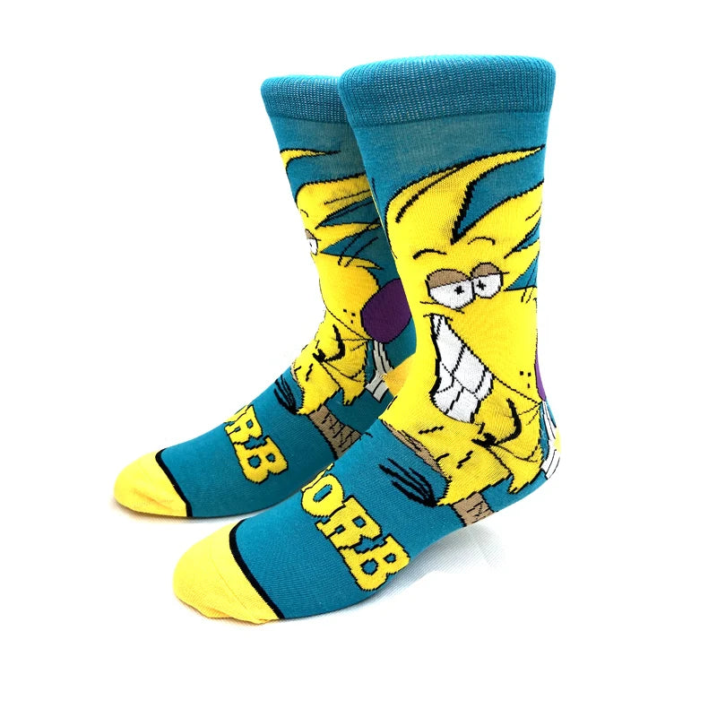 1 Pair New Arrival Marvel Anime Movie Women Men Socks Cotton Long Socks Men‘s Cosplay Calf Sock Personality Hip Hop Funny Socks