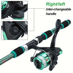 Fishing Pole Set Full Kits With Telescopic Fishing Rod