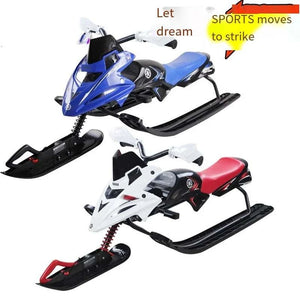 Skiing Vehicle Motorcycle Snowboard For Adult Kids Snow Sledge Skiing Boards Ski Equipment Newest Ski Car Ski Supplies New