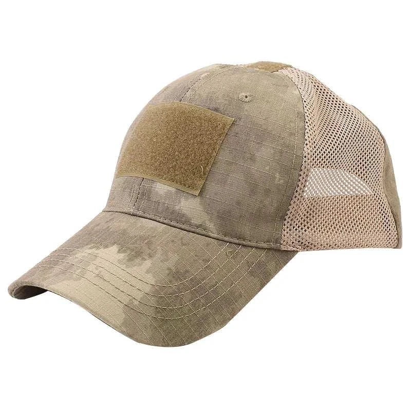 Men Breathable Camouflage Tactical Army Fishing Camping Hiking Hat Camo Baseball Cap Running Sports Caps