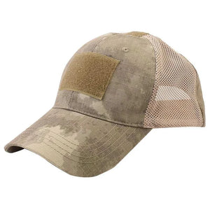 Men Breathable Camouflage Tactical Army Fishing Camping Hiking Hat Camo Baseball Cap Running Sports Caps