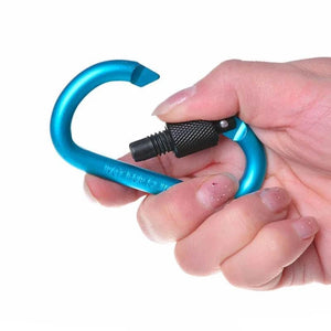 Carabiner Clips with Screw Gate