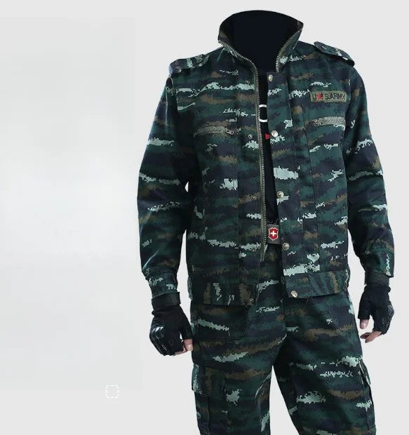 Wear-resistant camouflage suit