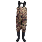 Fly Fishing Chest Waders Breathable Waterproof Stocking foot River Wader Pants for Men and Women A463