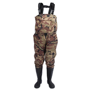 Fly Fishing Chest Waders Breathable Waterproof Stocking foot River Wader Pants for Men and Women A463