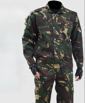 Wear-resistant camouflage suit