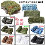 camouflage net Hunting camouflage net Garden gazebo net Car awning white blue green black jungle desert color 3x5m4x5m