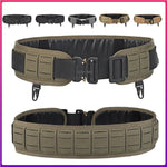 Tactical Padded Belt Airsoft CS Combat Molle Airsoft Belts Duty Paintball Waist Belt War Game Hunting Accessories