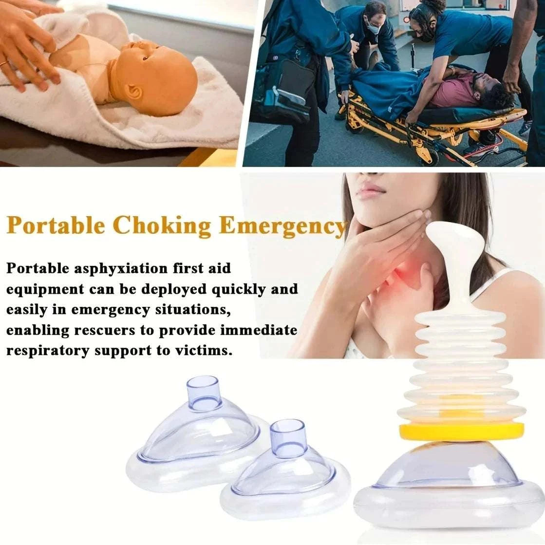 Choking Rescue Asphyxia  First Aid Equipment