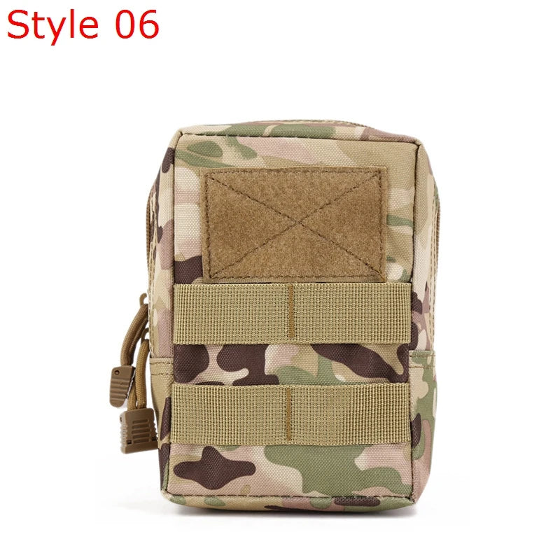 Tactical Bags Molle Pouches Gear Waist Bag Men Phone Pouch Camping Hunting Accessories Belt Fanny Pack EDC Pack