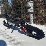 USA stock Riding'times DIY 23ah 30ah 2000w Electric Snow Sled Ski Scooter Fold Skate Board Outdoor Snow Scooter 3in1