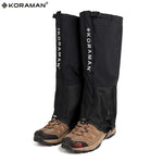 KORAMAN Waterproof Anti-Tear Nylon Snow Boot Leg Gaiters