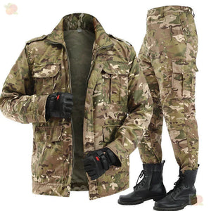 Wear-resistant camouflage suit