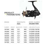 Professional Ultra Light 26LB Max Drag Fishing Reel