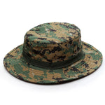 Outdoor Bucket Hat Camouflage Boonie Hat Thicken Fisherman Hat Airsoft Hunting Hiking Climbing Camping caps AF056