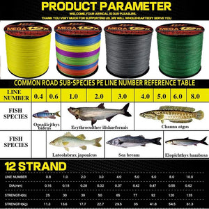 JOF Fishing Lines Multifilament