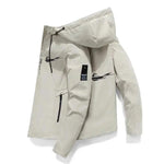 windproof zipper jacket casual high quality hooded baseball jacket outdoor sports jacket