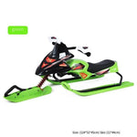 Skiing Vehicle Motorcycle Snowboard For Adult Kids Snow Sledge Skiing Boards Ski Equipment Newest Ski Car Ski Supplies New