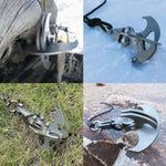 Multifunctional  Folding Grappling Hook