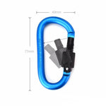 Carabiner Clips with Screw Gate