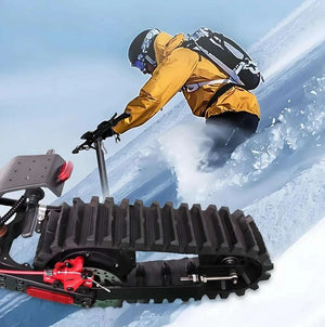 USA stock Riding'times DIY 23ah 30ah 2000w Electric Snow Sled Ski Scooter Fold Skate Board Outdoor Snow Scooter 3in1