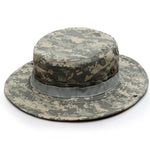 Outdoor Bucket Hat Camouflage Boonie Hat Thicken Fisherman Hat Airsoft Hunting Hiking Climbing Camping caps AF056