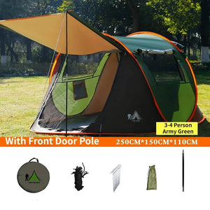 Outdoor 3 4 5 6 8 Person Automatic Pop