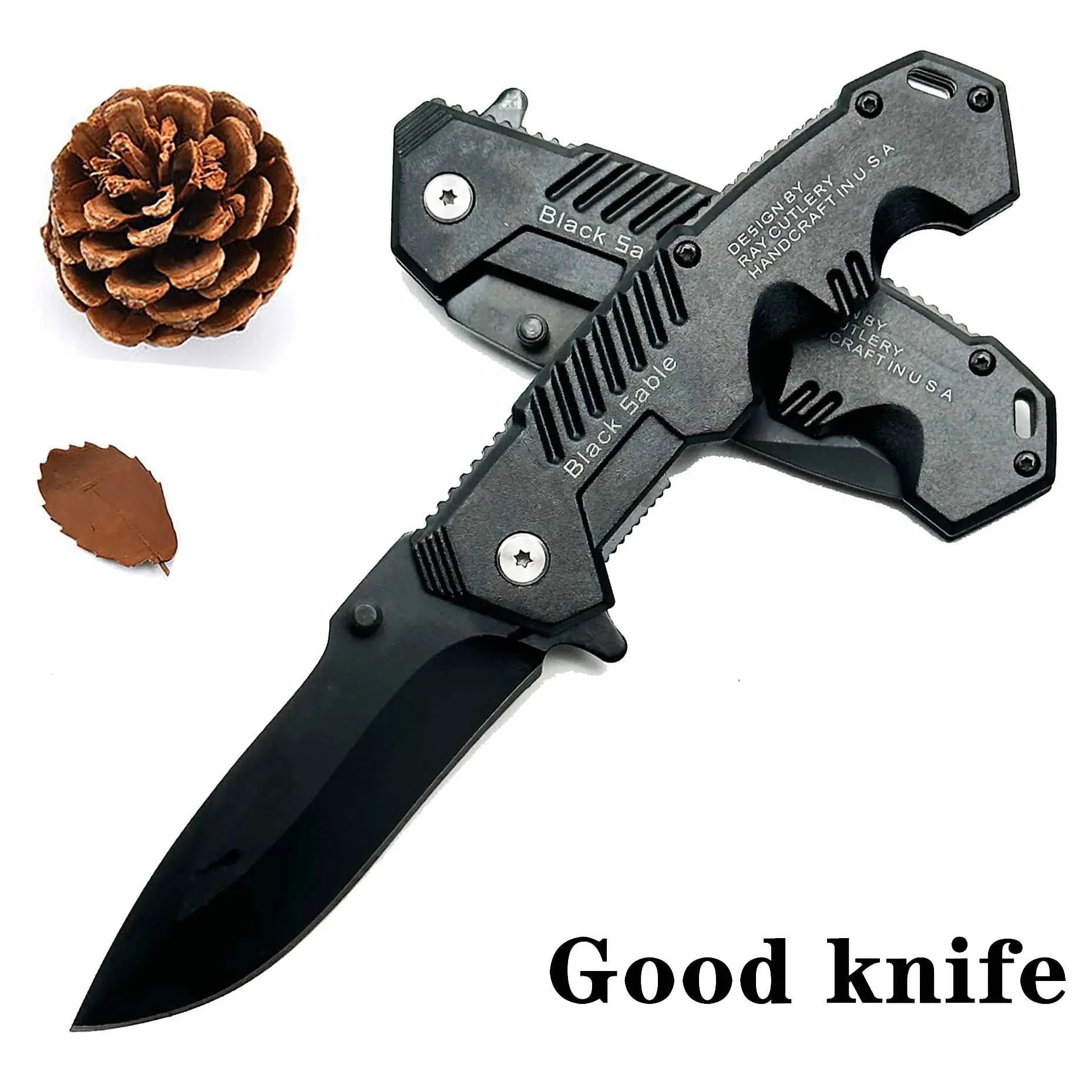 Portable Multifunctional Folding Survival Knife