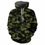 Jungle Camouflage 3d Printed Hoodie Spring Autumn Street Sweatshirt Loose Casual Outdoor Sports Top Kids Classic Camo Hoodies