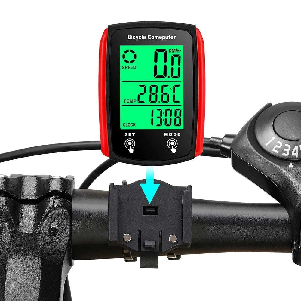 Bicycle  Wired Cycling  Speedometer