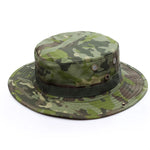 Outdoor Bucket Hat Camouflage Boonie Hat Thicken Fisherman Hat Airsoft Hunting Hiking Climbing Camping caps AF056